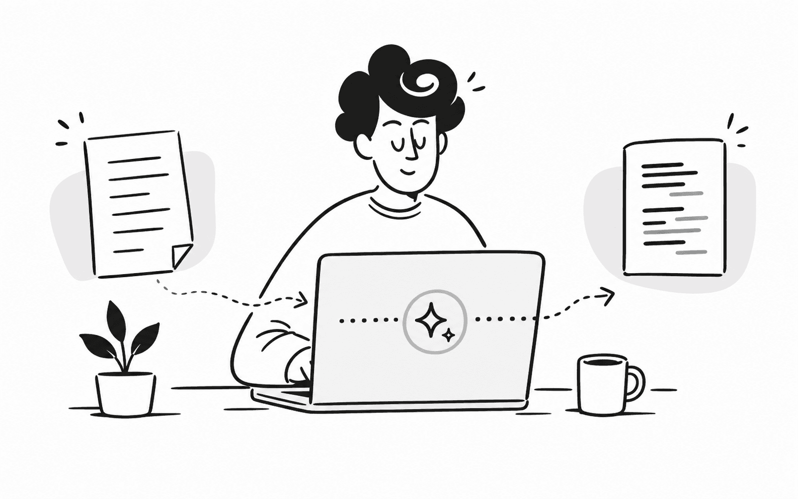 Documents being translated within a local computer workflow